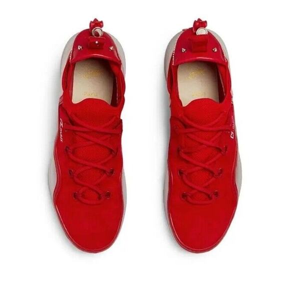 CHRISTIAN LOUBOUTIN Men's Arpoador Low-top Sneakers Red 42.5 - Picture 5 of 12